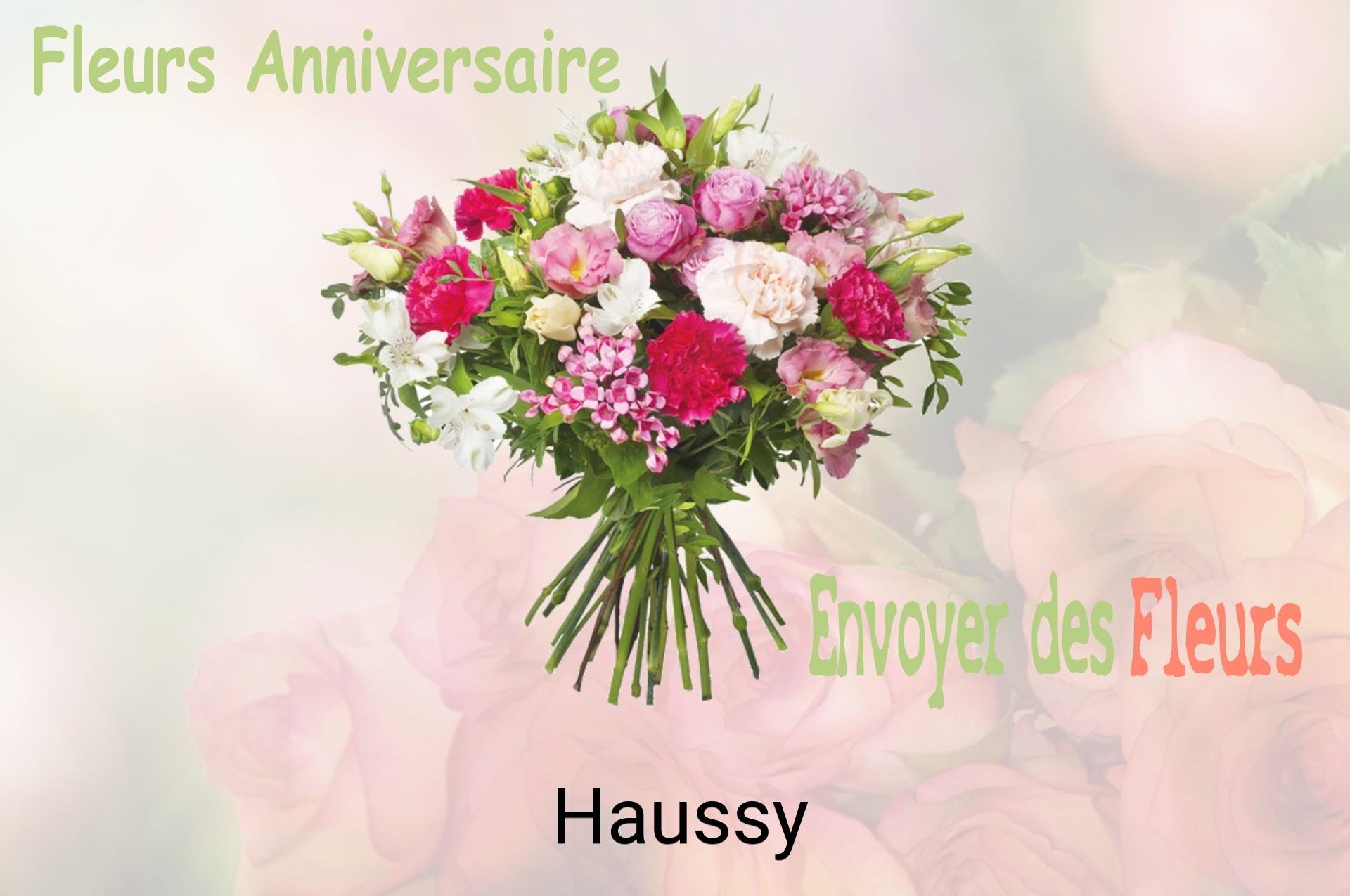 Bouquet de fleurs d’anniversaire livré à Haussy